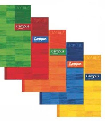 LIBRETA GRAPADA TAPA CARTON CAMPUS UNIVERSITY A4 210X297MM 48 HOJAS 70 GRAMOS CN 4MM-LAMELA