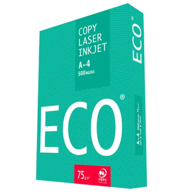 PAPEL A4 ECO 500 HOJAS BLANCO
