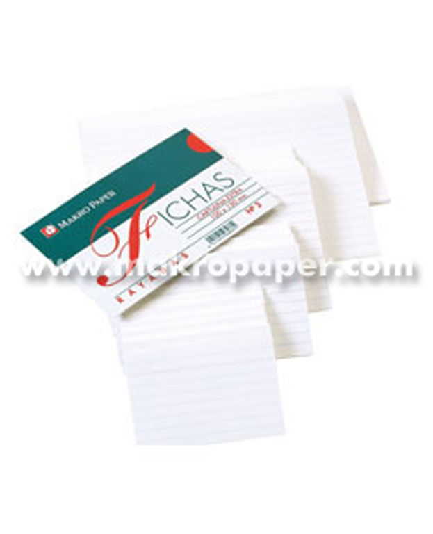 FICHA CARTULINA LISA MAKRO PAPER Nº1 65X95 100 HOJAS