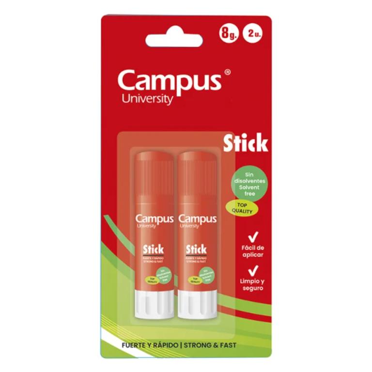 PEGAMENTO EN BARRA CAMPUS UNIVERSITY STICK 8G 2 UD
