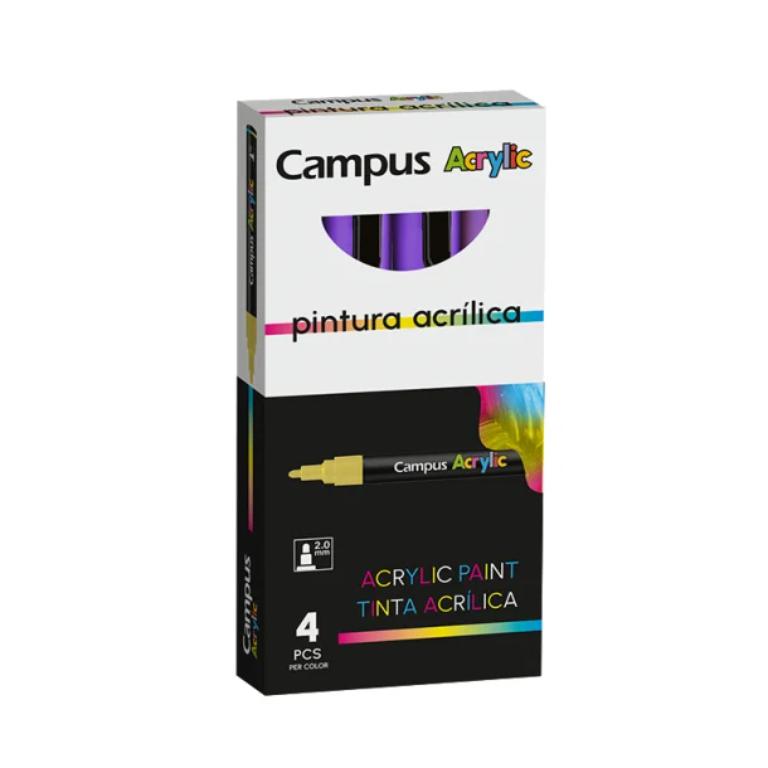 ROTULADOR CAMPUS ACRYLIC VIOLETA