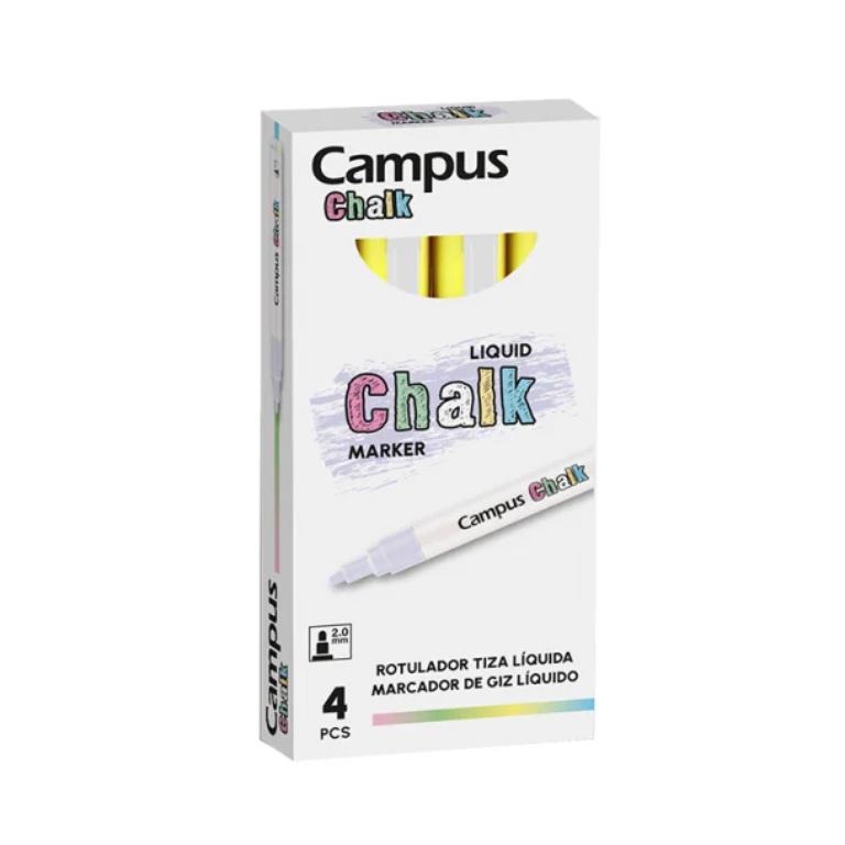 ROTULADOR CAMPUS TIZA LIQUIDA AMARILL