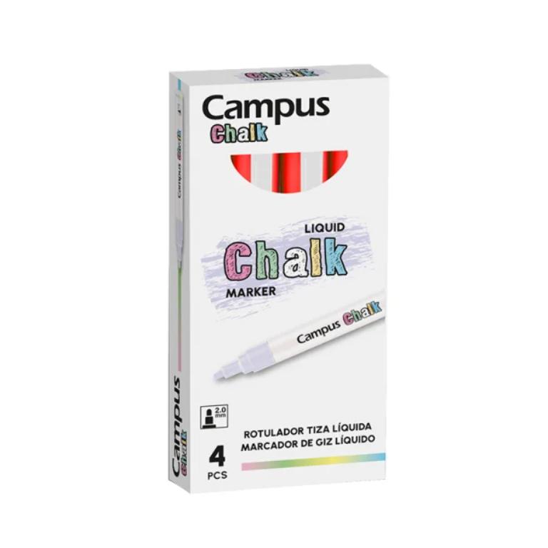 ROTULADOR CAMPUS TIZA LIQUIDA ROJO