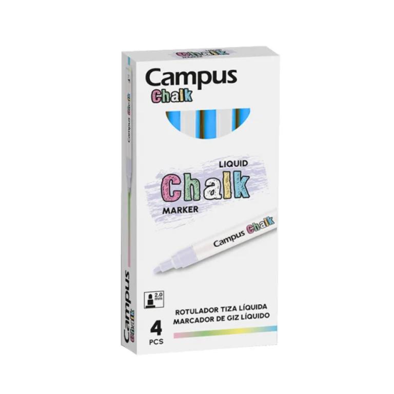 ROTULADOR CAMPUS TIZA LIQUIDA AZUL