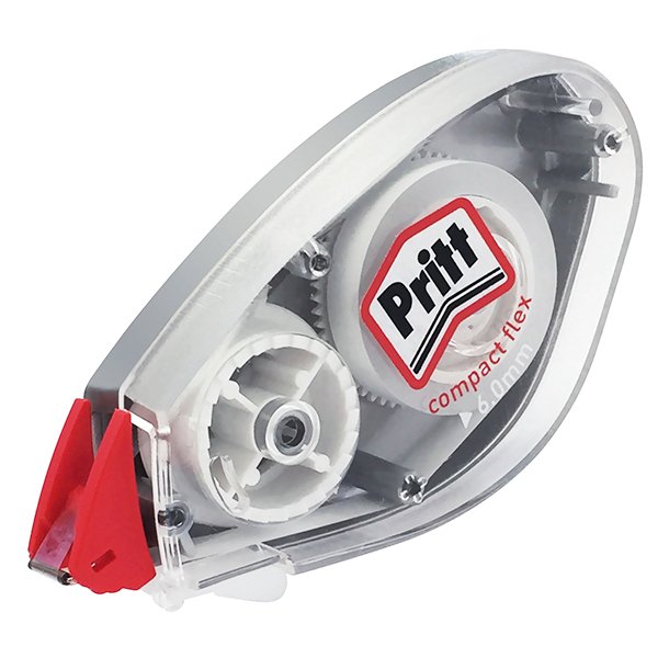 CORRECTOR EN CINTA PRITT COMPACT FLEX 6MM X 10M EXPOSITOR 8 UNIDADES