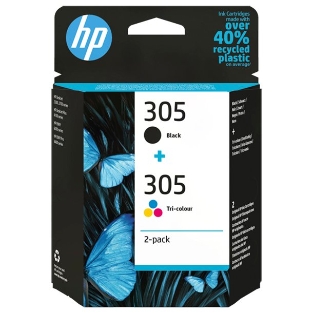 CARTUCHO HP 305 NEGRO+TRICOLORPK2