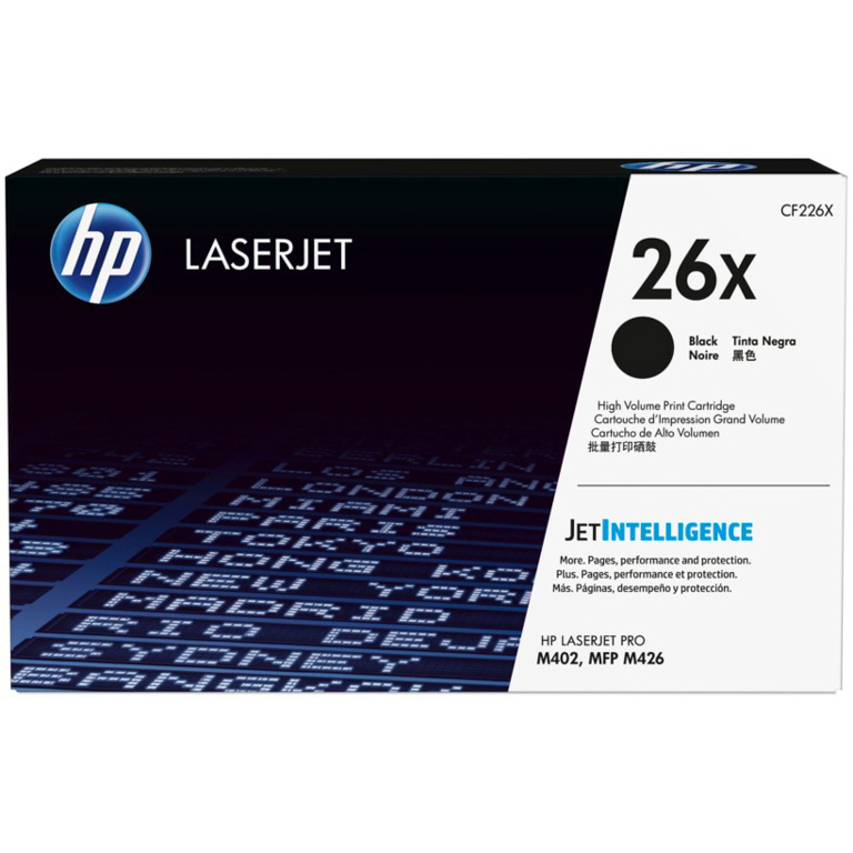 TONER LASER HP 26X CF226X NEGRO