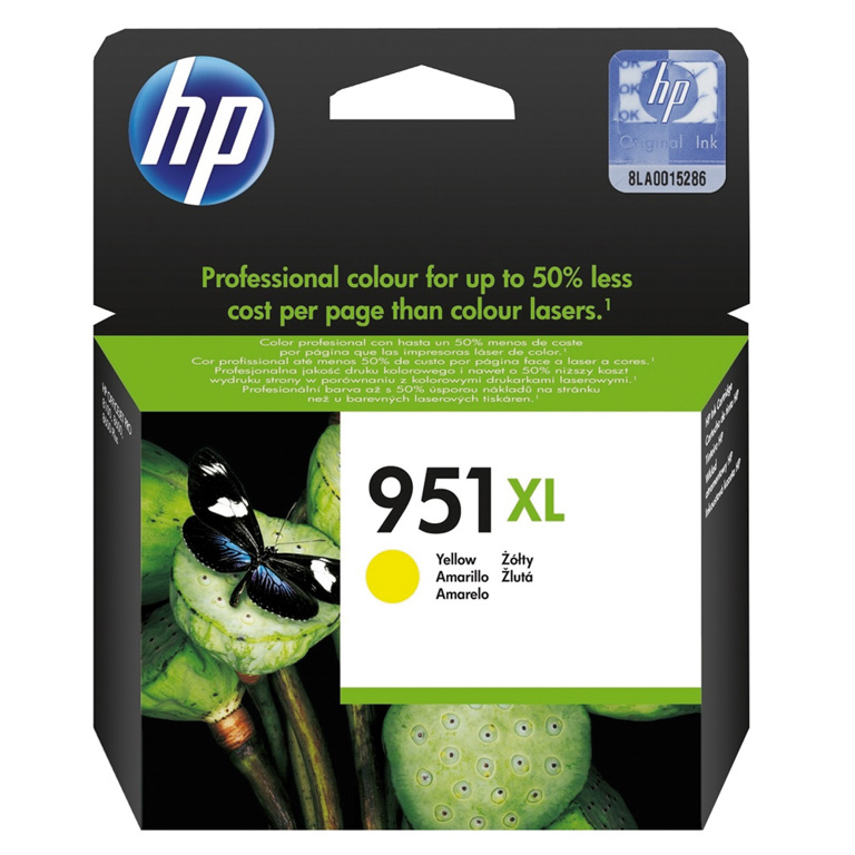 CARTUCHO INK-JET HP 951 XL CN048AE AMARILLO