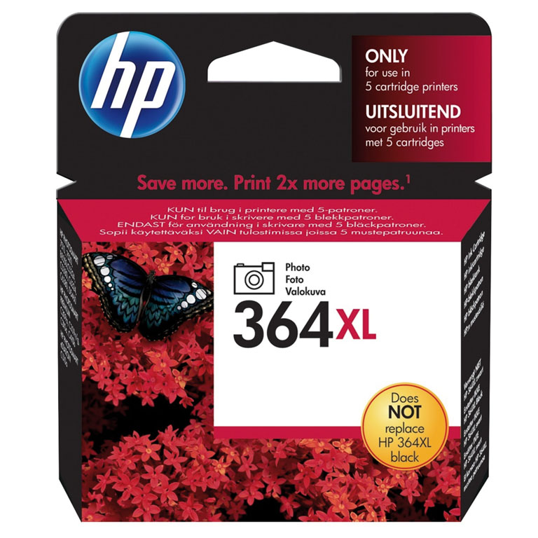 CARTUCHO INK-JET HP 364 XL CB322EE NEGRO PHOTO