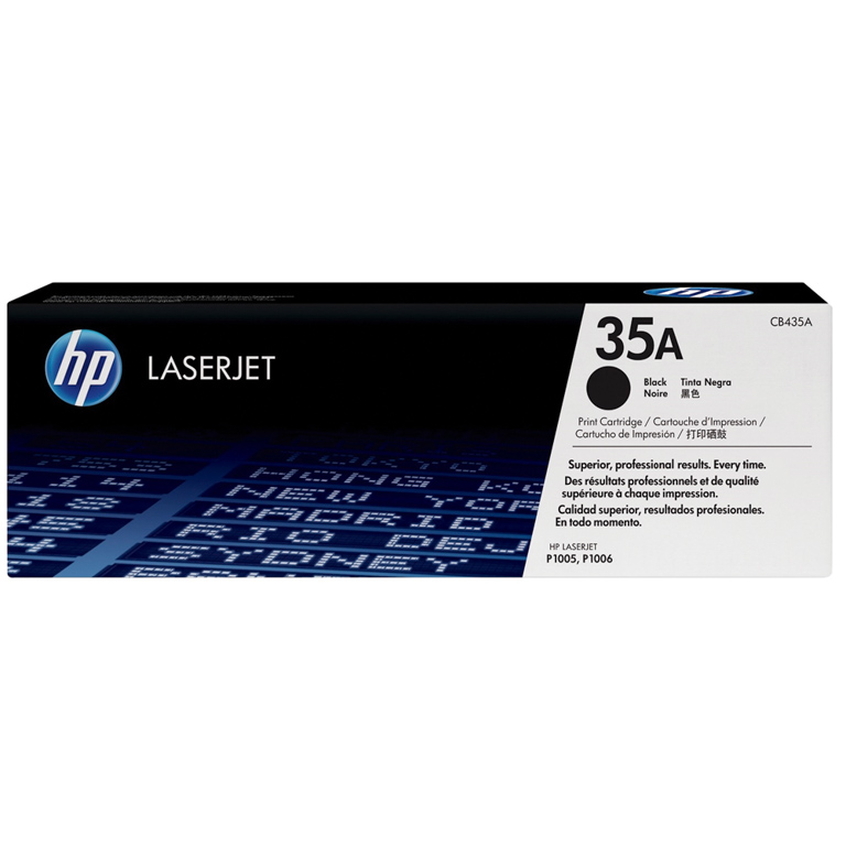 TONER LASER HP 35A CB435A NEGRO