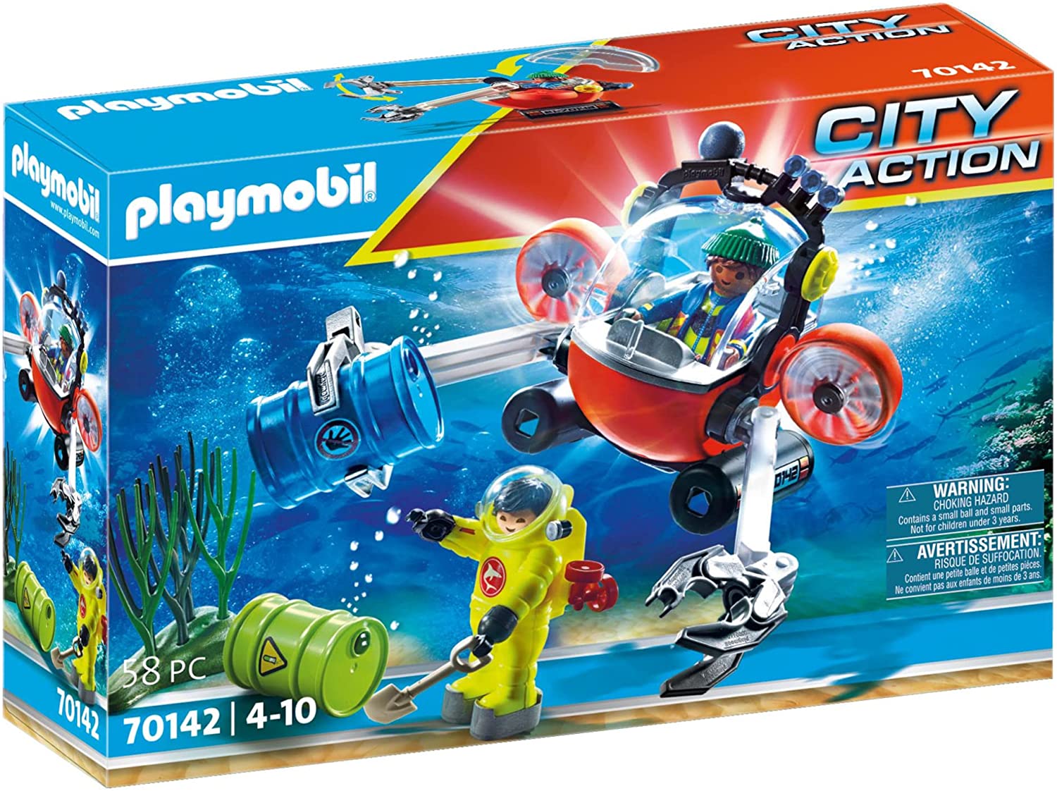 PLAYMOBIL OPERACION MEDIO AMBIENTE LIMPIEZA