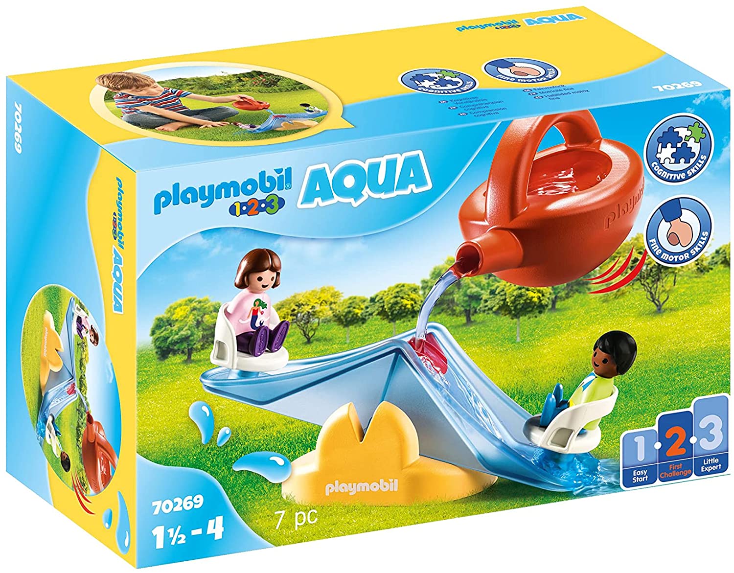 PLAYMOBIL 1.2.3 BALANCIN ACUATICO CON REGADERA