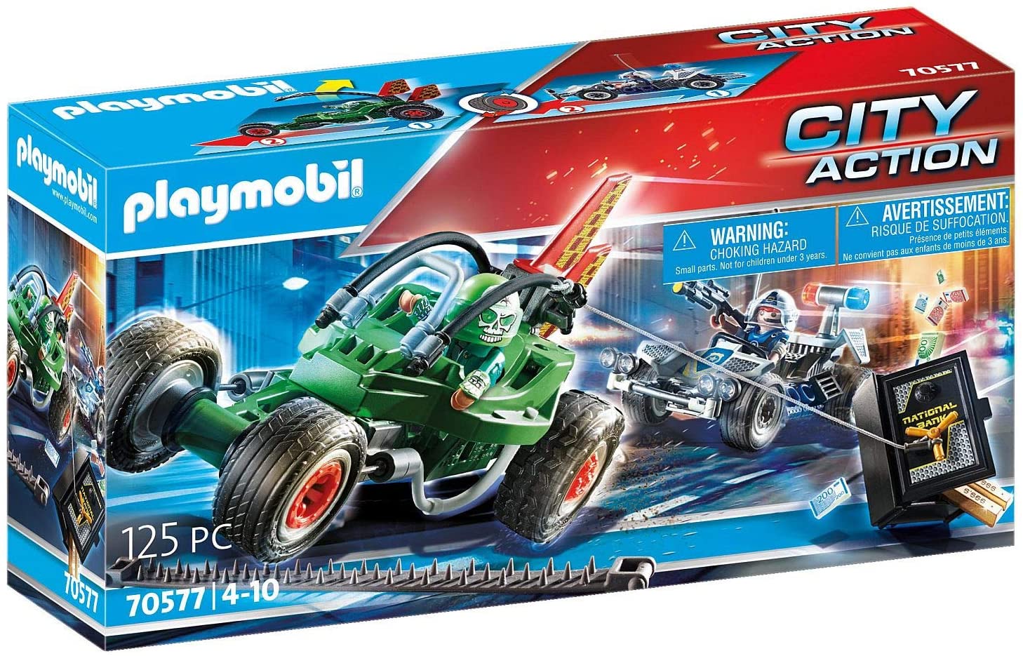 PLAYMOBIL KART POLICIAL PERSECUCION 