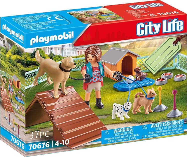 PLAYMOBIL SET DE REGALO ENTRENADORA DE ANIMALES