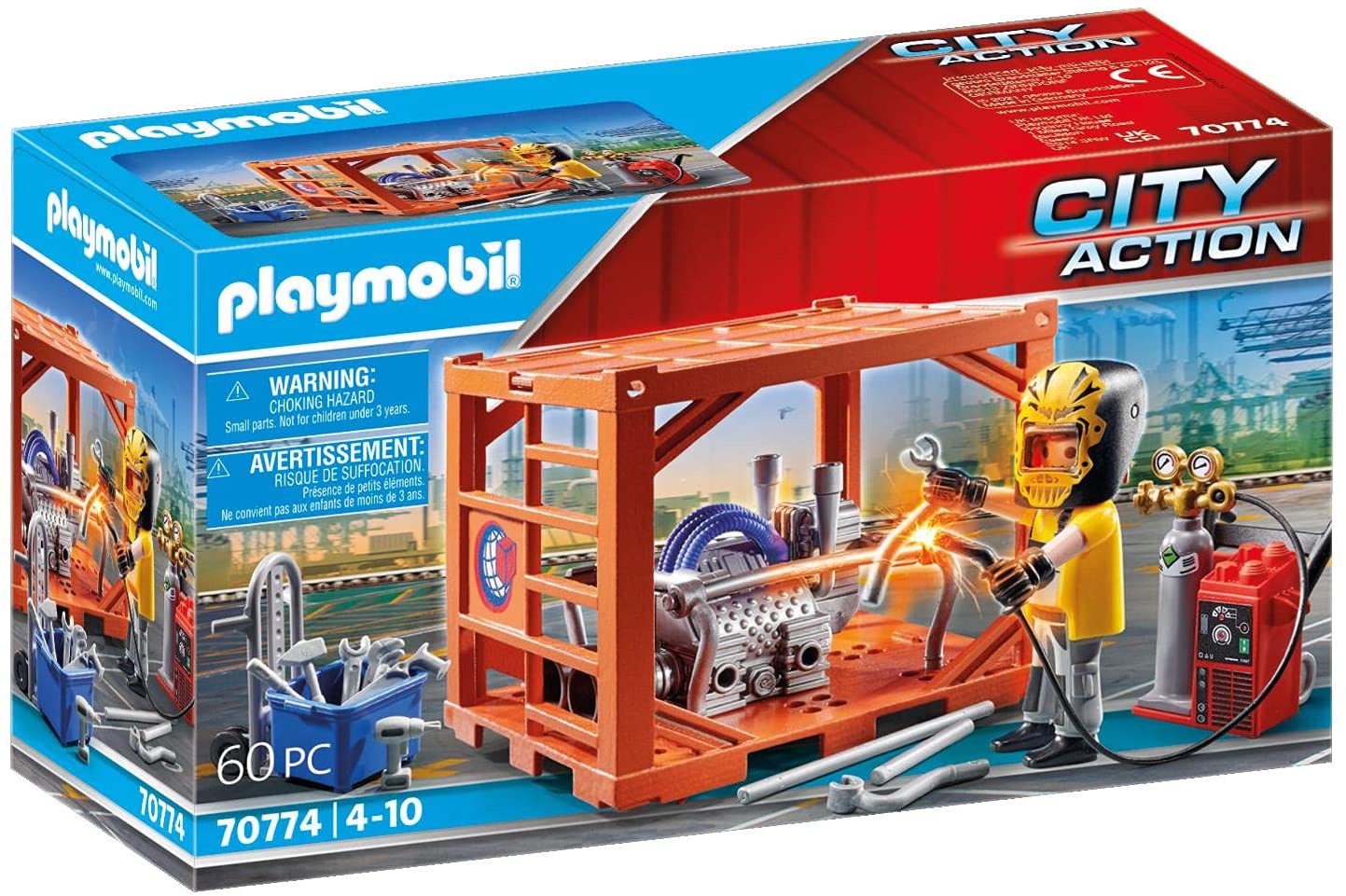 PLAYMOBIL FABRICANTE DE CONTENEDORES