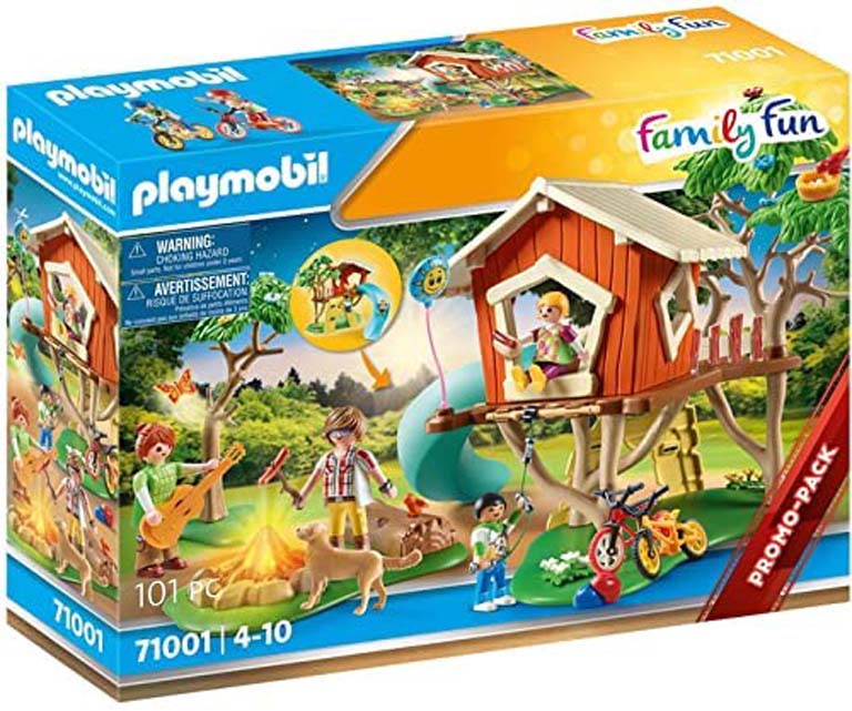 PLAYMOBIL AVENTURA EN LA CASA DEL ARBOL CON TOBOGAN