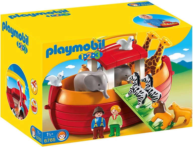 PLAYMOBIL 1.2.3. ARCA DE NOE MALETIN 