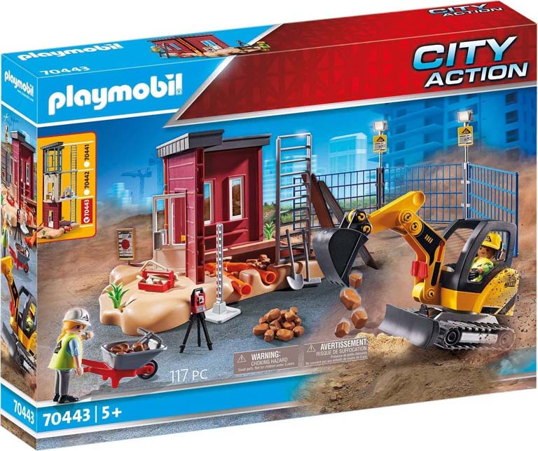 PLAYMOBIL MINI ESCAVADORA 70443