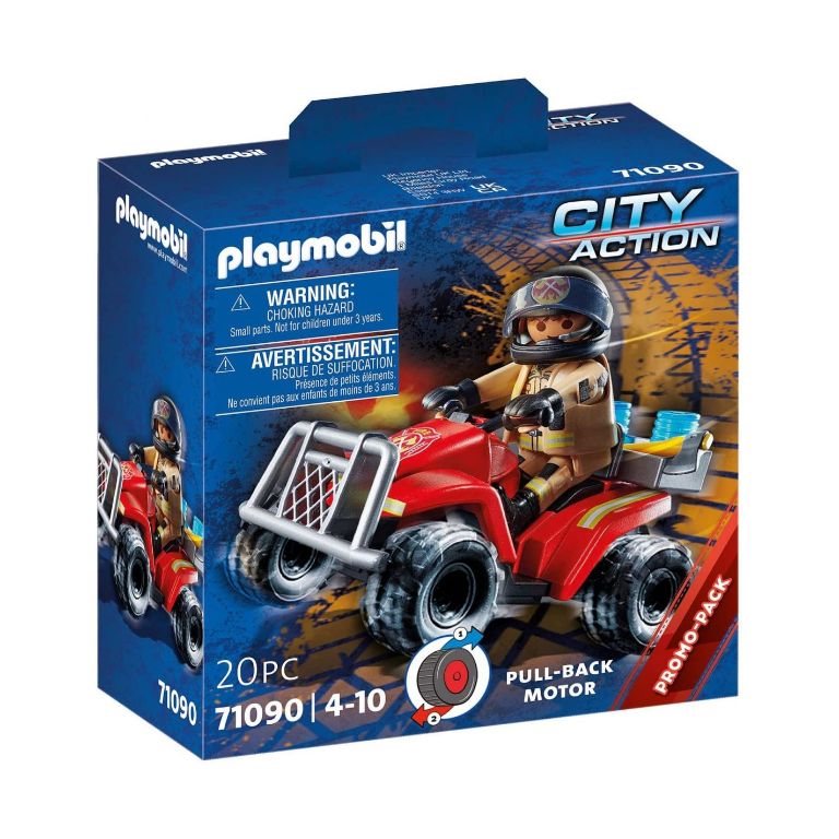 PLAYMOBIL BOMBEROS SPEED QUAD