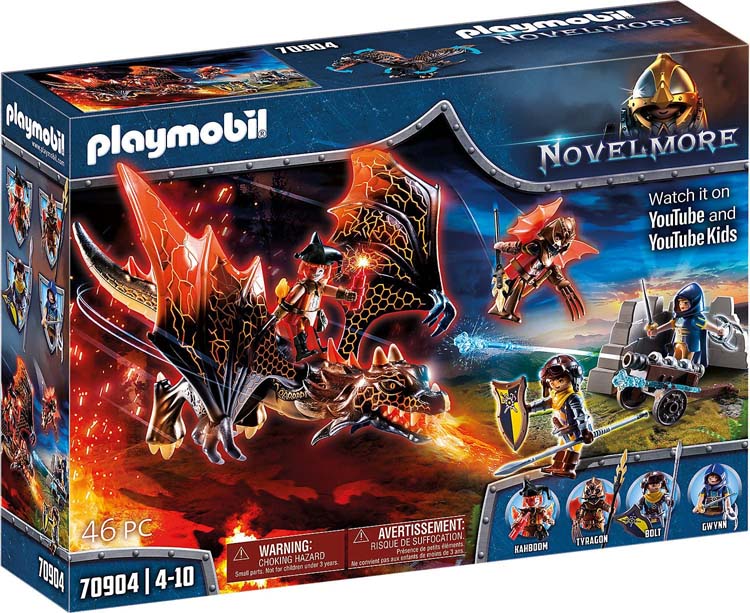 PLAYMOBIL NOVELMORE ATAQUE AL DRAGON