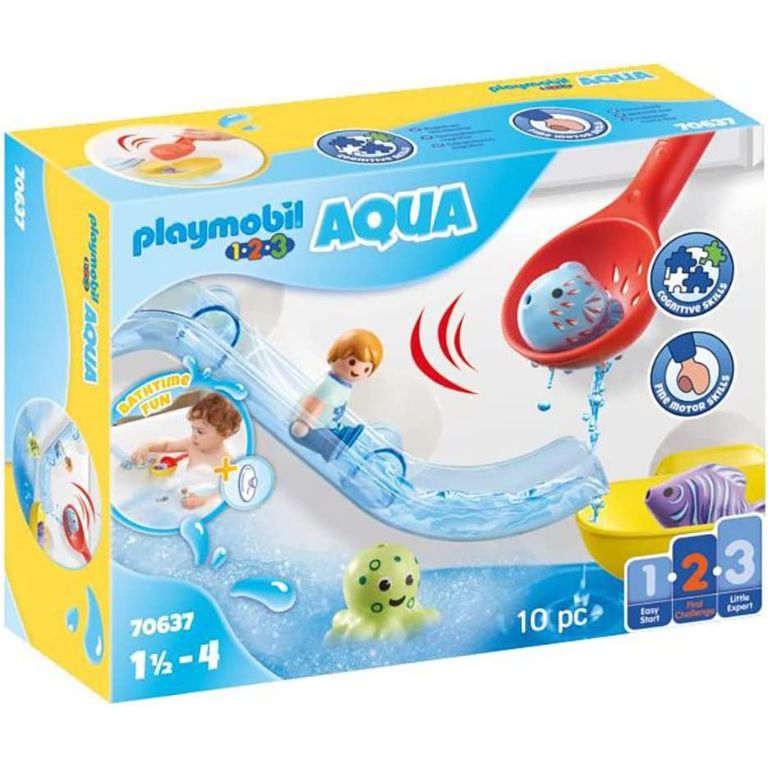 PLAYMOBIL 1.2.3 DIVERSION EN LA PESCA CON ANIMALES