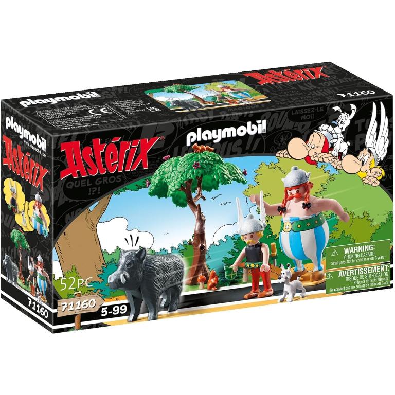 PLAYMOBIL ASTERIX A LA CAZA DEL JABALI