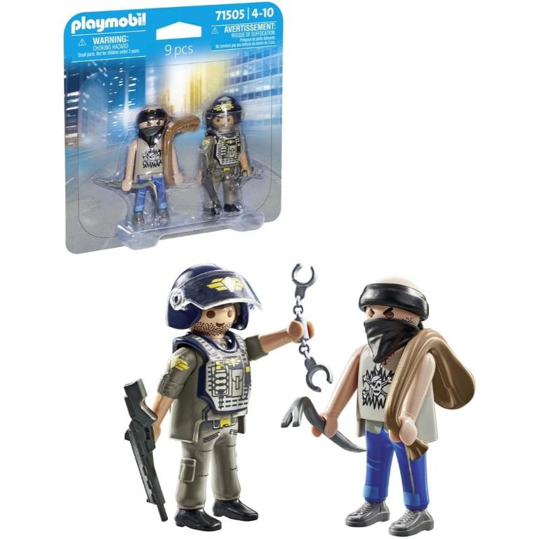 PLAYMOBIL POLICIA CON LADRON