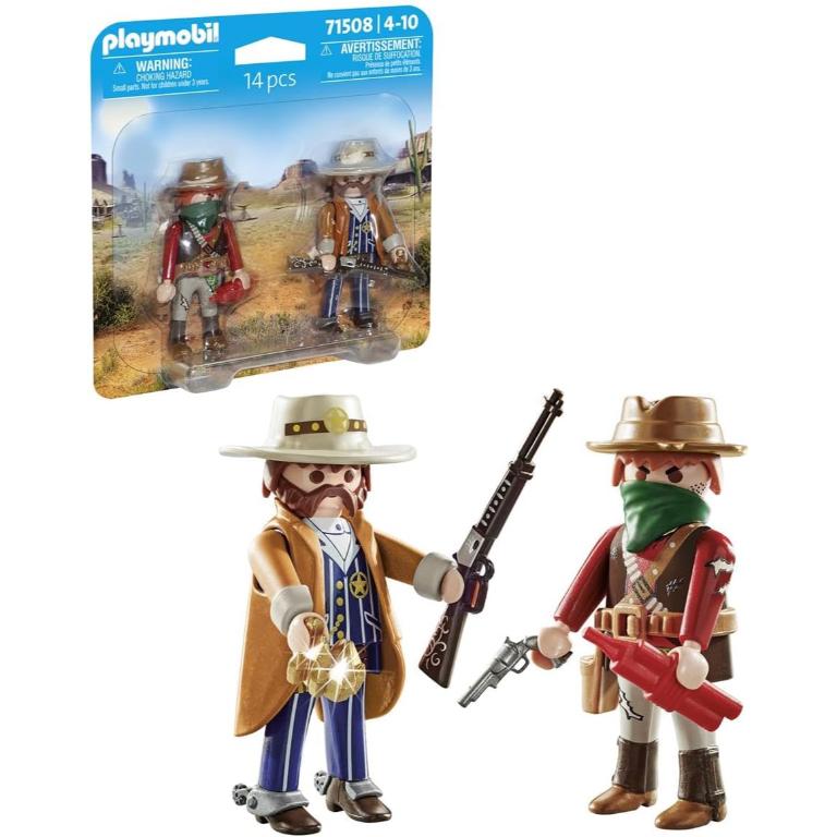 PLAYMOBIL BANDIDO Y SHERIFF