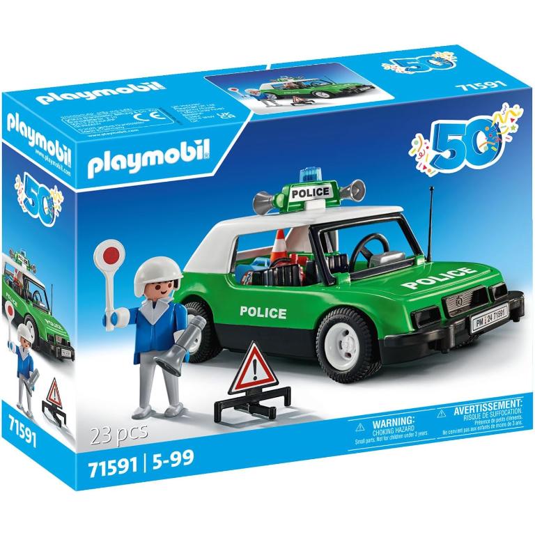 PLAYMOBIL COCHE DE POLICIA CLASICO