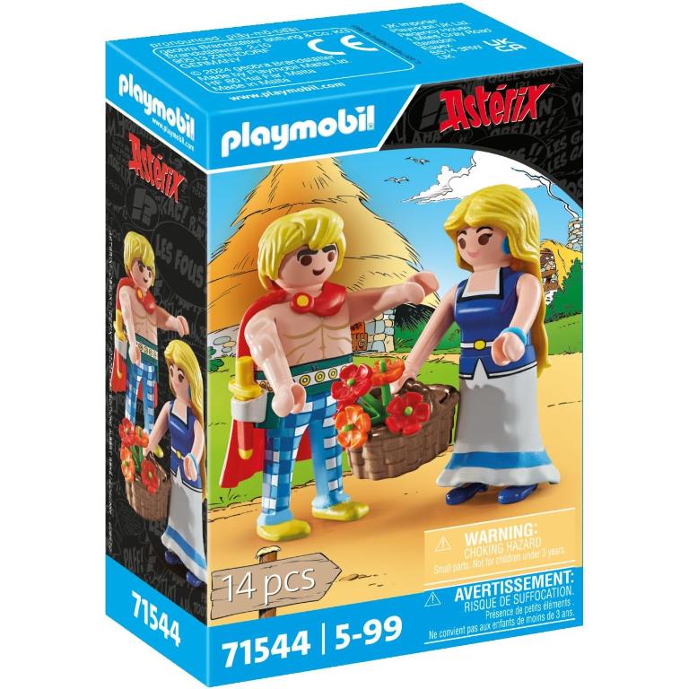 PLAYMOBIL ASTERIX TRAGICOMIX Y FALBALA