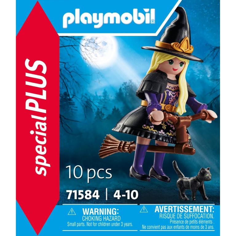 PLAYMOBIL BRUJA CON GATO