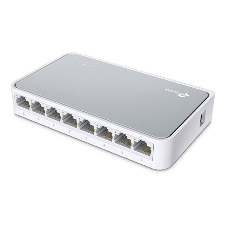 SWITCH SOBREMESA TP-LINK 8 PUERTOS RJ45 A 10 /100 MBPS
