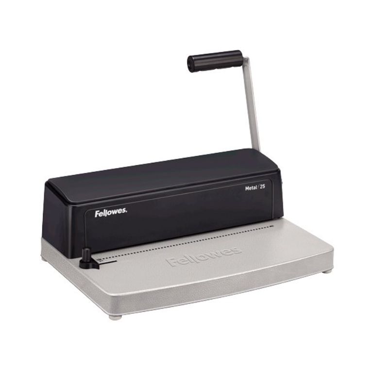 ENCUADERNADORA FELLOWES DE ESPIRAL METÁLICO METAL 25
