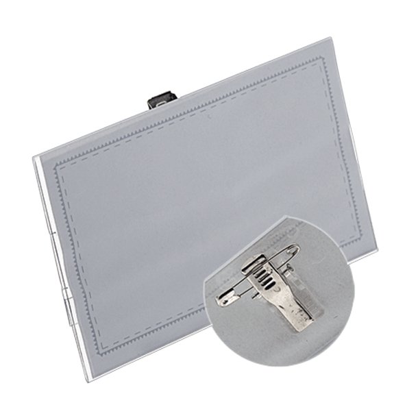 PORTACARNET HORIZONTAL PINZA-ALFIL 90X55 BLANCO