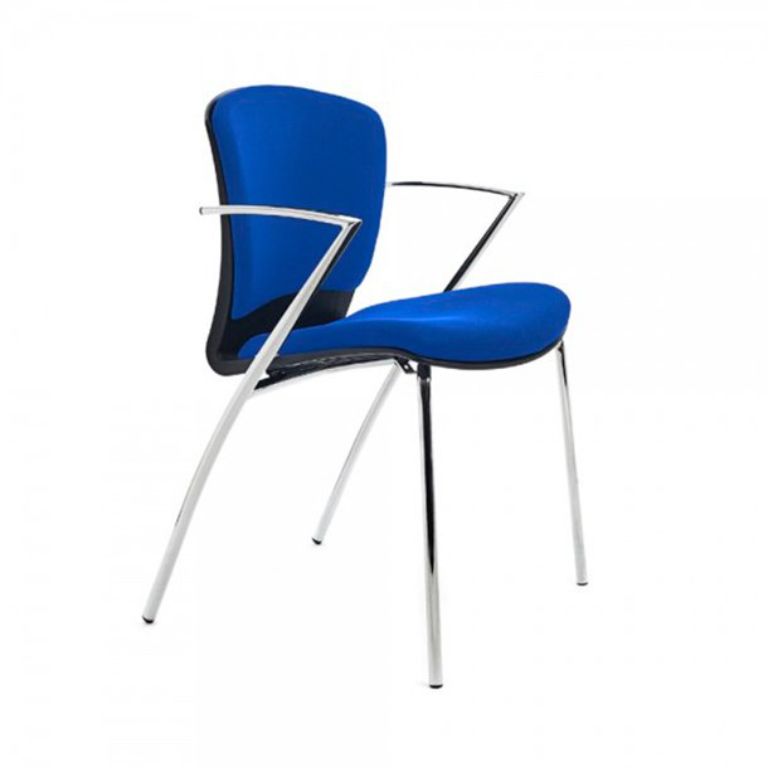 SILLA CONFIDENTE ROCADA 966 2 UNIDADES COLOR AZUL
