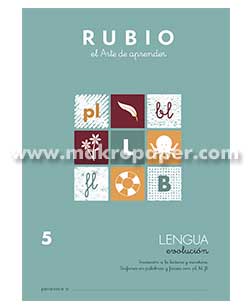 CUADERNO RUBIO LENGUA EVOLUCIÓN 5
