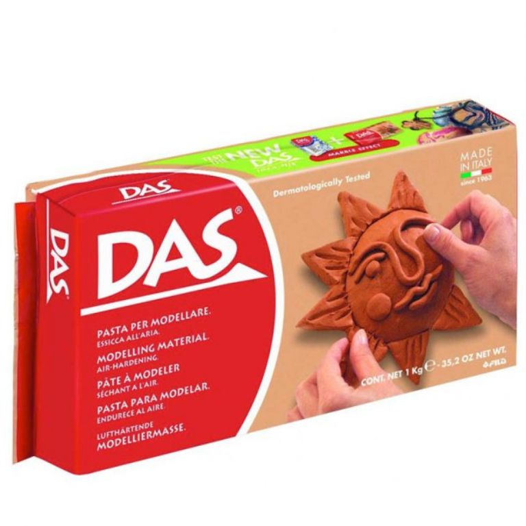 PASTA MODELAR DAS 1000GR TERRACOTA
