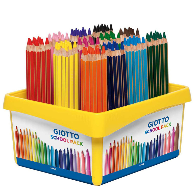 LAPICES COLORES GIOTTO MEGA 108 UNIDADES