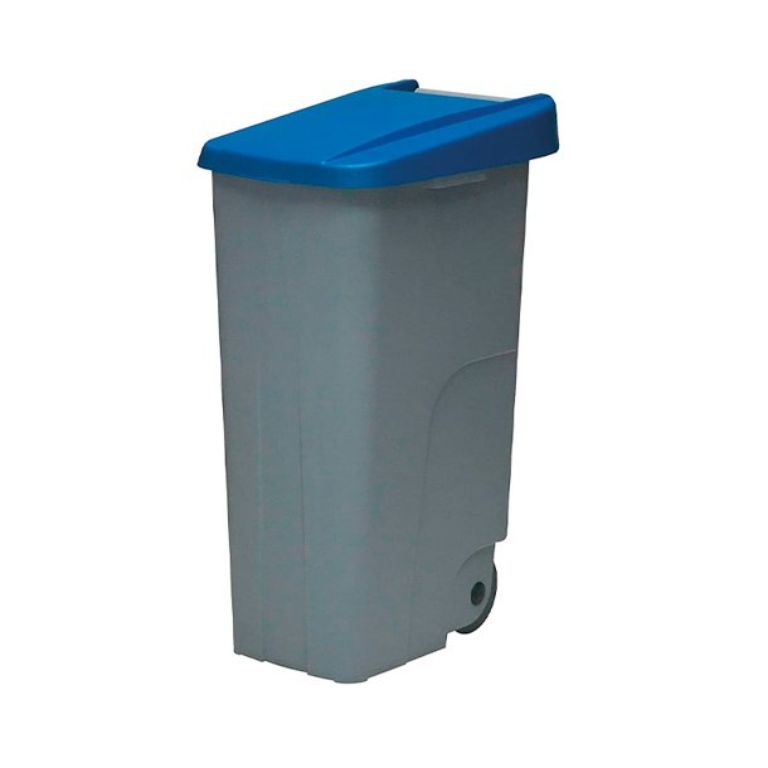 CONTENEDOR RECICLAJE 110 LITROS AZUL
